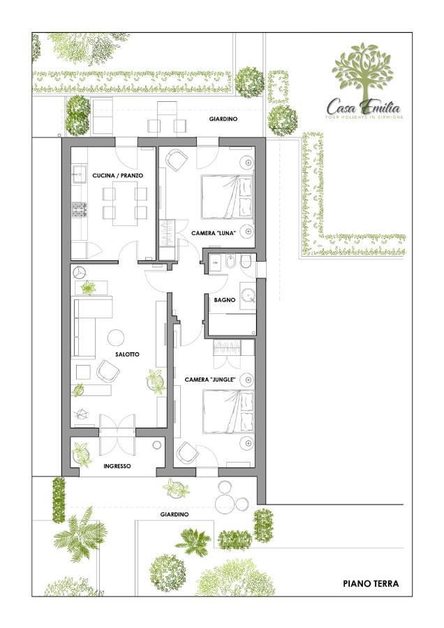 Appartamento Casa Emilia 시르미오네 외부 사진